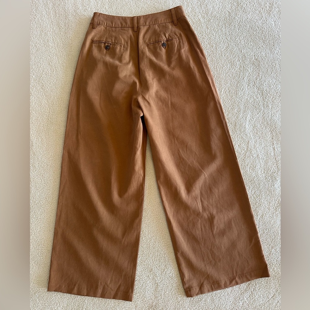 Madewell The Harlow Wide-leg Pant | Color: Acorn | Size 2 - Picture 8 of 12